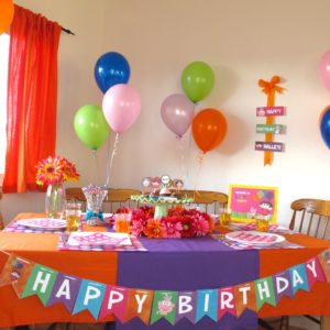 Dora the Explorer Kids party